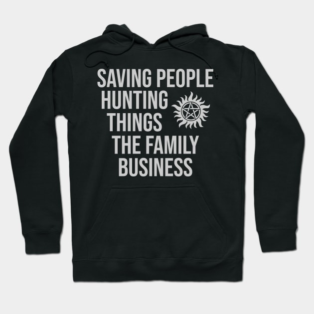 Family Business Hoodie by mapreduce